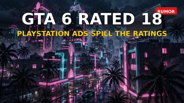 GTA 6 Age Ratings Tracker: Every Rating Live-Checked