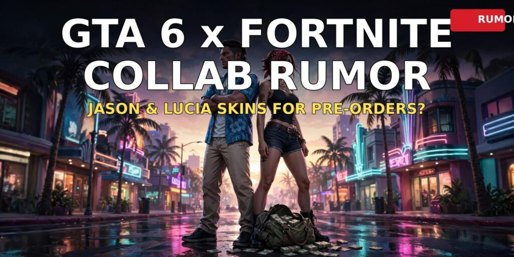 GTA 6 x Fortnite Collab Rumor: Jason & Lucia Skins for Pre-Orders — Explained