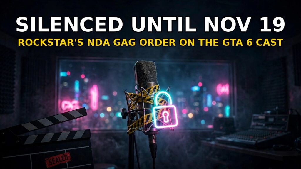 Rockstar Tells GTA 6 Cast: No Role Reveals Until Nov 19