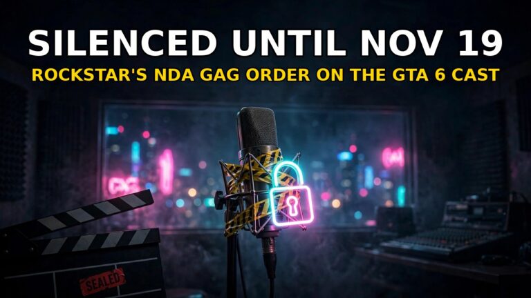 Rockstar Tells GTA 6 Cast: No Role Reveals Until Nov 19