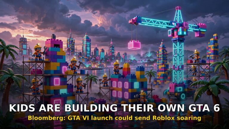 GTA 6 Could Make Roblox the Surprise Winner of November, Bloomberg Reports
