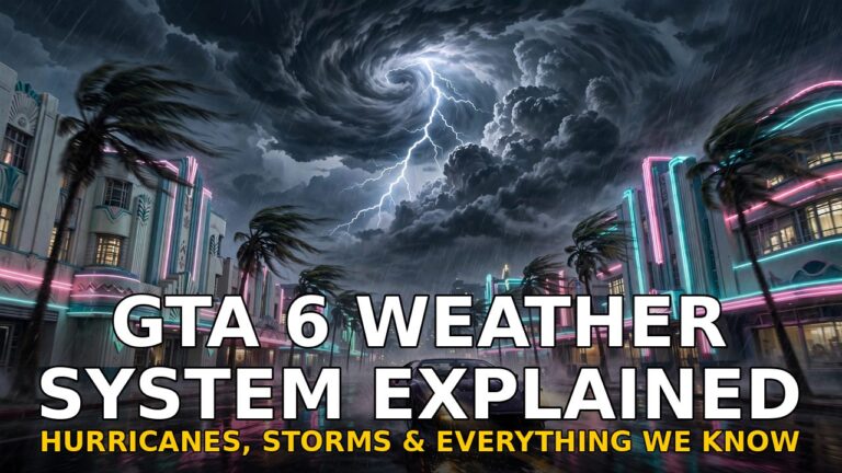 GTA 6 Weather System: Hurricanes, Tropical Storms and Everything We Know So Far