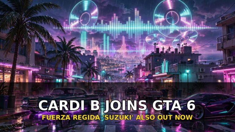 GTA 6 Album Confirms Cardi B and Fuerza Regida Singles