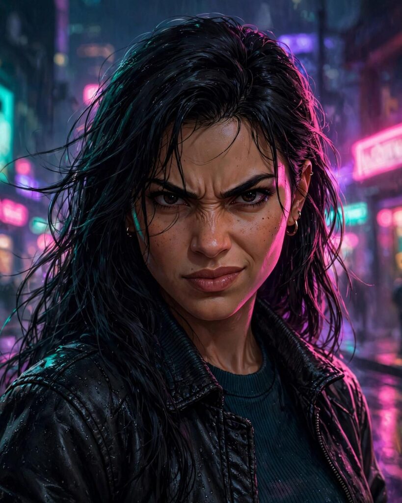 GTA 6 Lucia Caminos — AI concept art