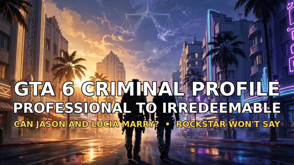 GTA 6’s Criminal Profile Will Judge How You Commit Crimes — and Rockstar Won’t Say If Jason and Lucia Can Marry