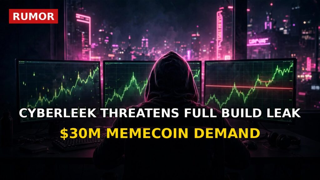 GTA 6 Leaker Threatens to Release Full Story-Mode Build if Memecoin Hits $30M