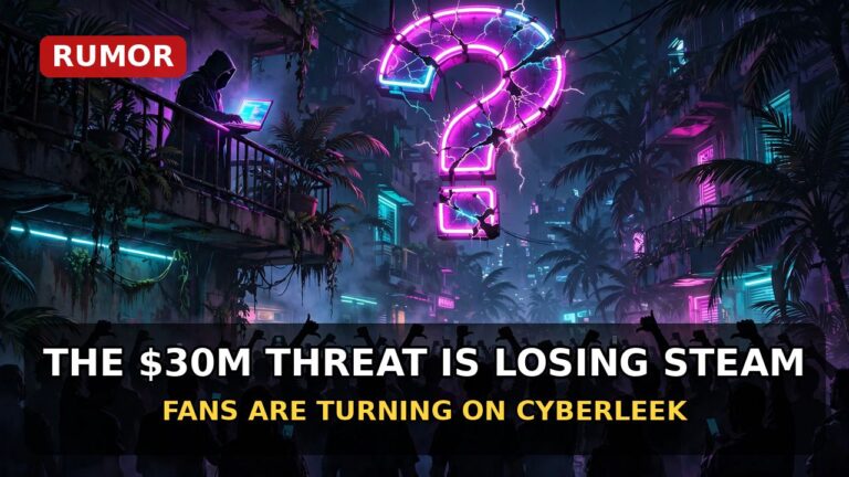 GTA 6 Fans Turn on Cyberleek as the $30M Full-Game Threat Loses Steam