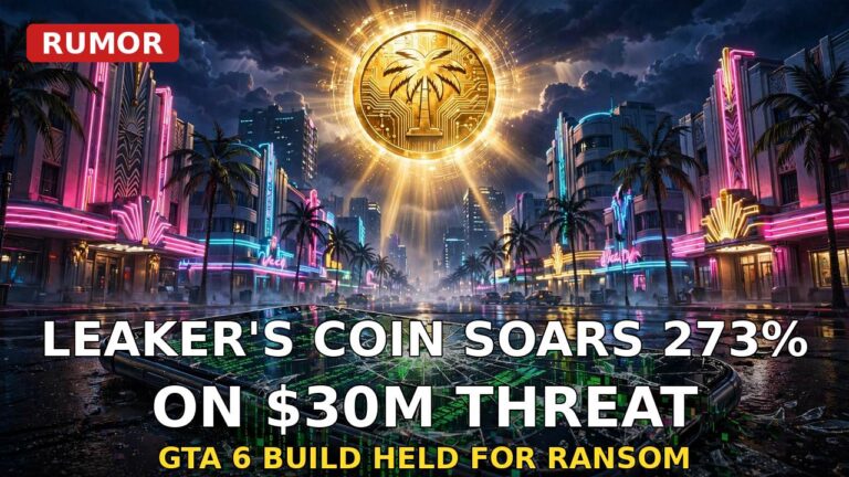CyberLeek’s $30M Threat Sends GTA 6 Memecoin Soaring 273% in a Day