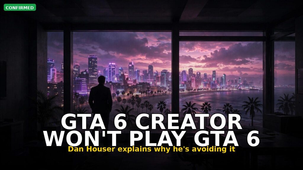GTA 6 Creator Dan Houser Says He Won’t Play GTA 6 — and Hasn’t Even Watched the Reveal