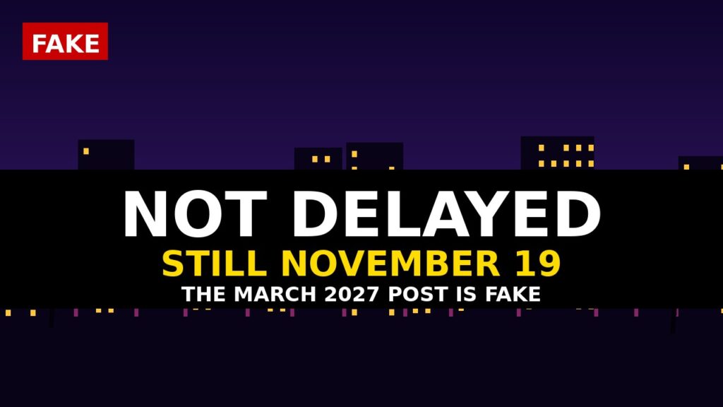 No, GTA 6 Has Not Been Delayed to March 2027 — The Viral Post Is Fake