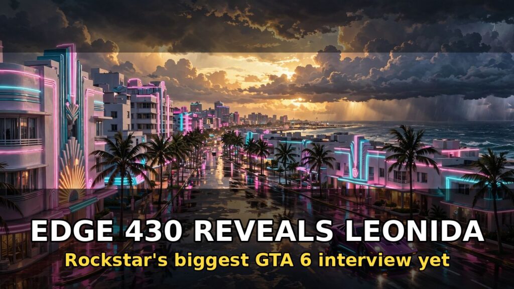 GTA 6’s Edge 430 Cover Story Is Live — 8 Biggest Reveals From Inside Rockstar North