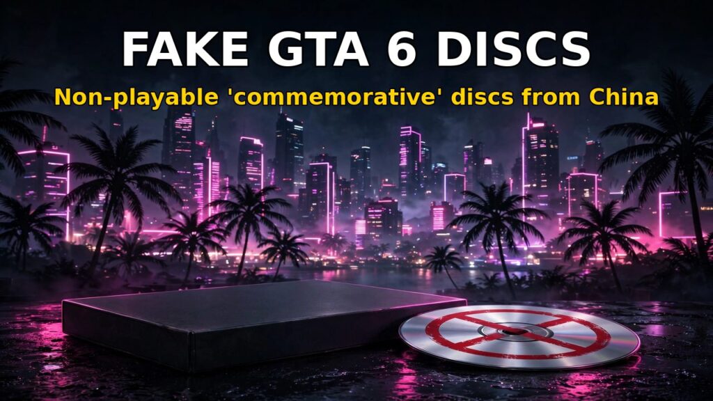 Fake GTA 6 ‘Disc Editions’ Are Being Sold in China — and They’re Not Real