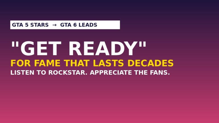 GTA 5 Stars Warn GTA 6’s Jason and Lucia Actors: ‘Get Ready’