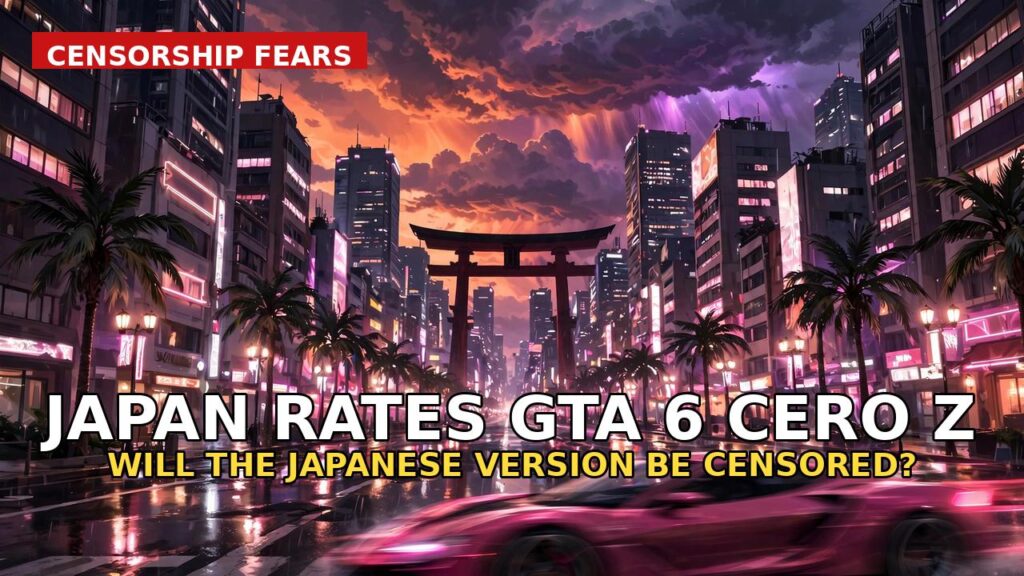 Japan Gives GTA 6 Its Harshest Rating — But Are Adult Scenes Cut?