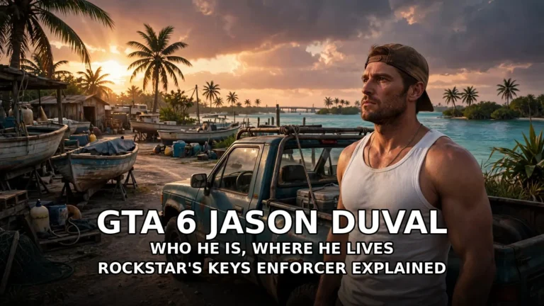 Jason Duval in GTA 6: Army Past, Keys Job and Lucia Story Explained