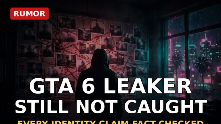 No, Rockstar Has Not Caught the GTA 6 Leaker — Every Identity Claim Fact-Checked