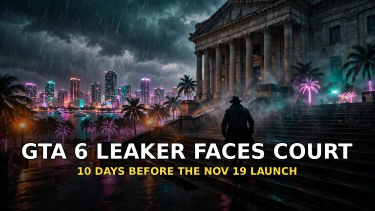 GTA 6 Leaker Arion Kurtaj Back in Court on November 9 — 10 Days Before Launch