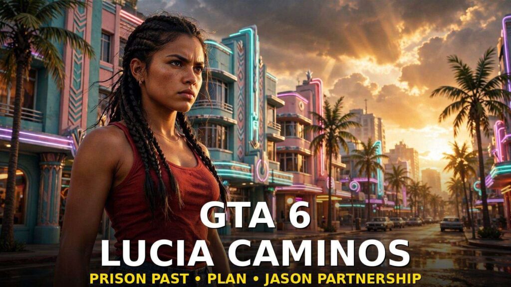 GTA 6 Lucia Caminos: Prison Past, Plan and Partnership With Jason Explained