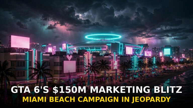 GTA 6 Marketing Budget ‘At Least $150 Million’ — as Miami Fight Puts Beach Campaign in Jeopardy