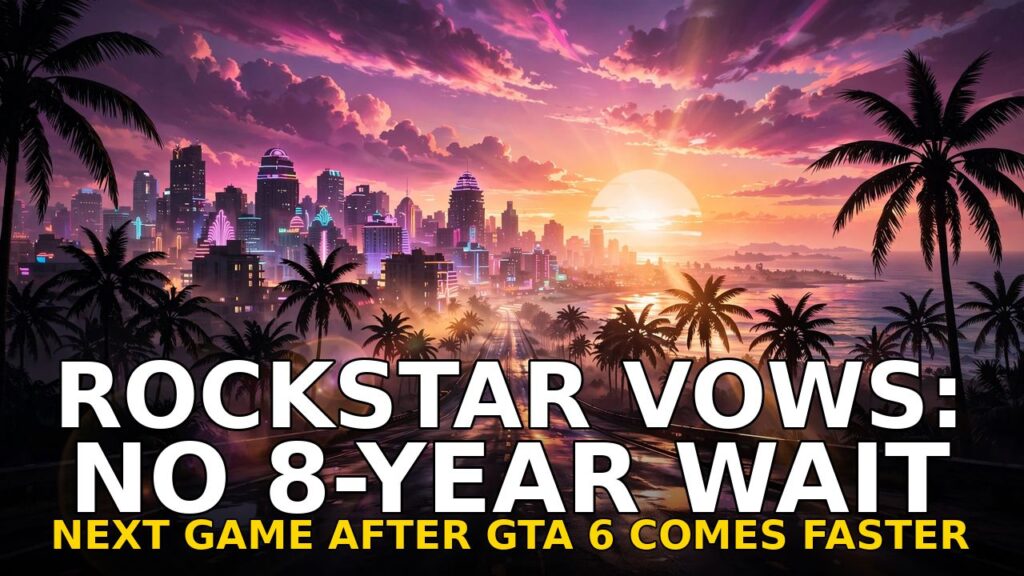 Rockstar Vows Its Next Game Won’t Take Another 8 Years After GTA 6