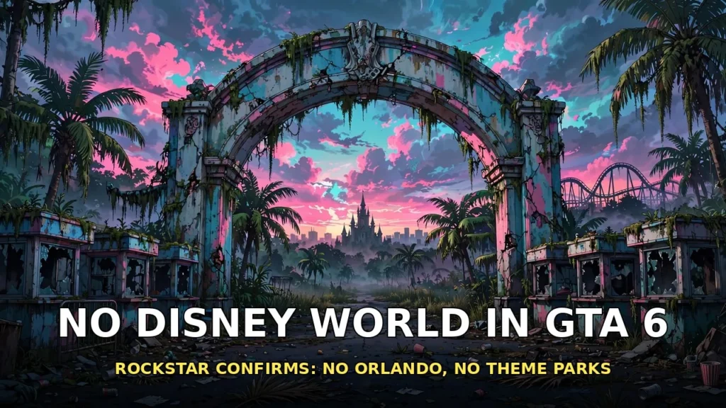 No Disney World in GTA 6: Rockstar Rules Out Orlando and Theme Park Parodies in Leonida