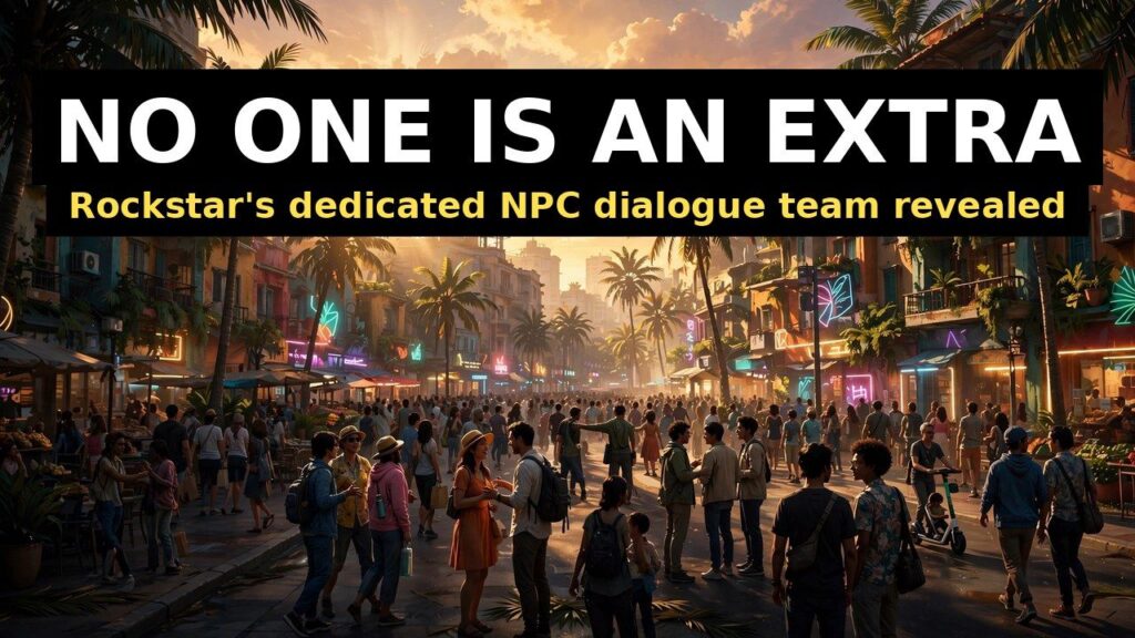 GTA 6’s NPCs Get a Whole Writing Team: ‘No One You Meet Is an Extra’