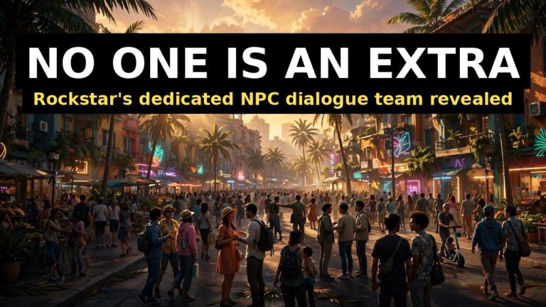 GTA 6’s NPCs Get a Whole Writing Team: ‘No One You Meet Is an Extra’