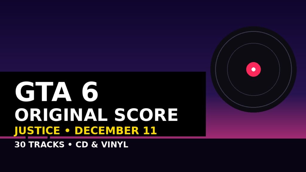 Rockstar Confirms GTA 6 Original Score: Justice’s 30-Track Album Out December 11