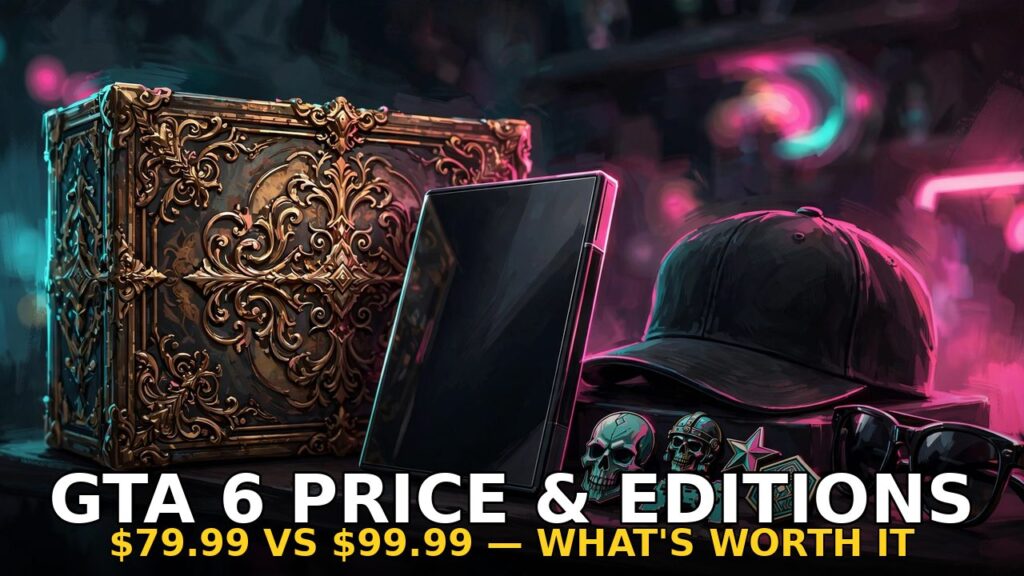 GTA 6 Price & Editions Compared: $79.99 vs $99.99