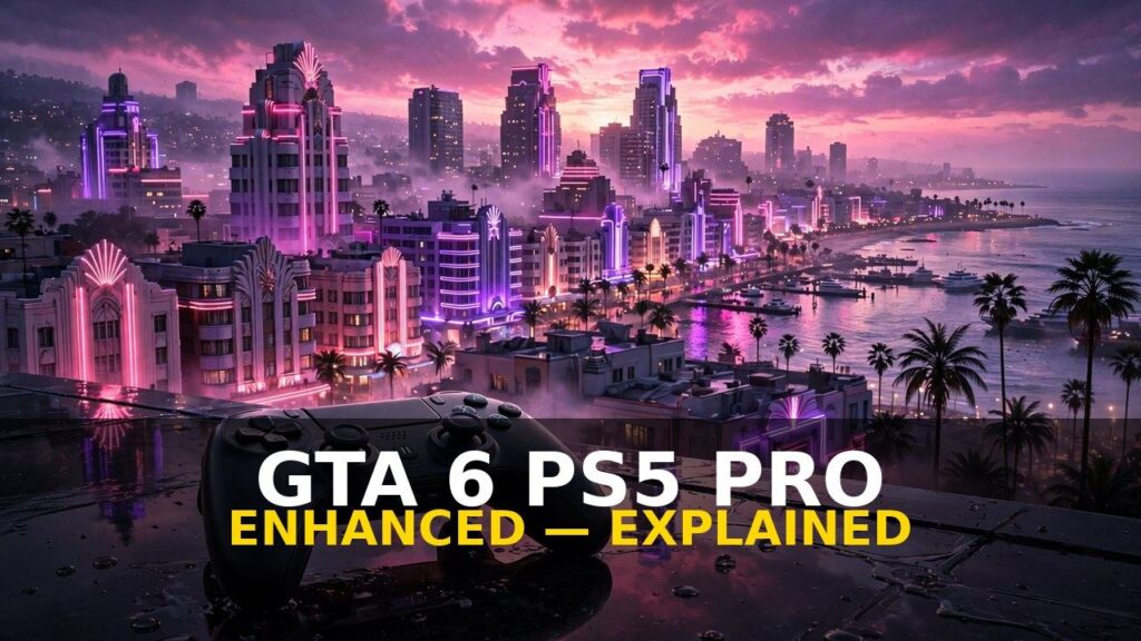 GTA 6 PS5 Pro Enhanced: What It Actually Confirms — and What It Doesn’t