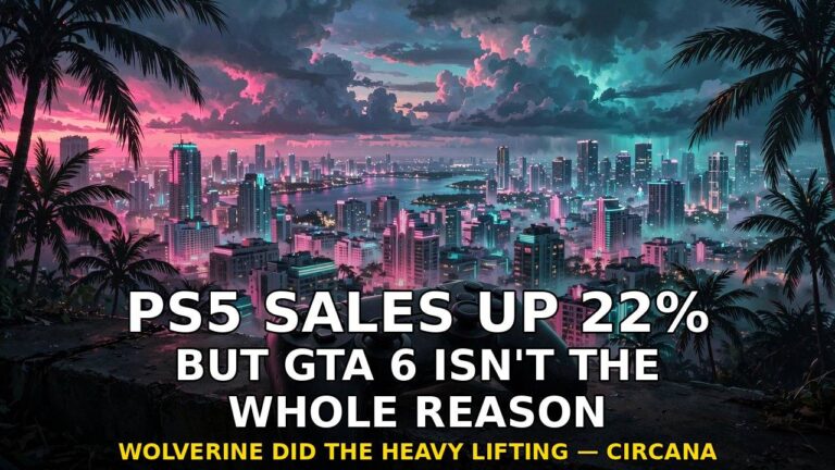 GTA 6 Isn’t the Whole Reason PS5 Sales Jumped 22% in September