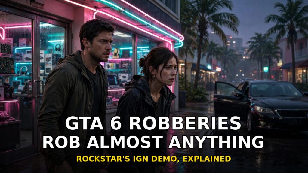 GTA 6 Robberies Explained: You Can Rob Pretty Much Anything
