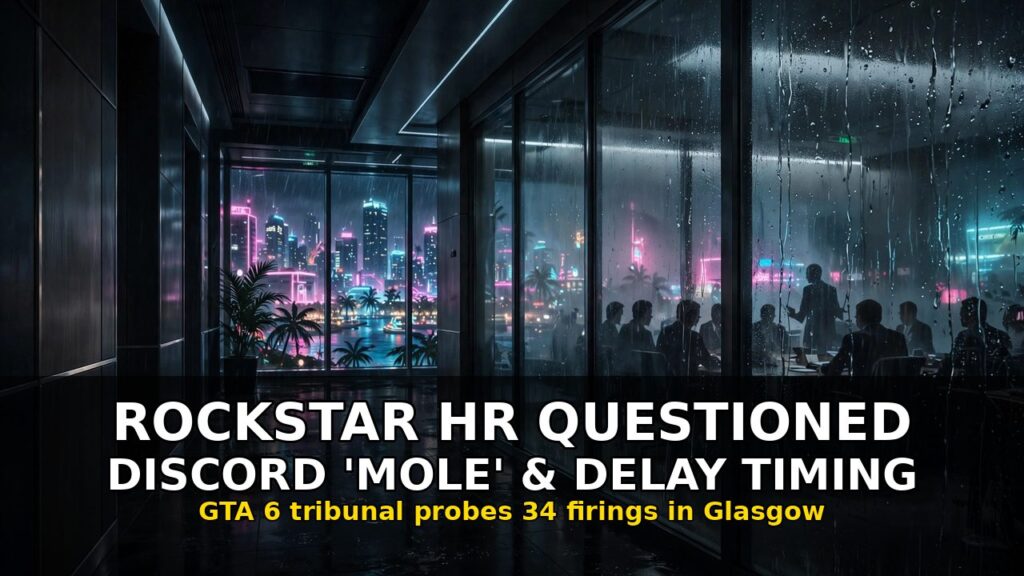 Rockstar HR Questioned Over Discord ‘Mole’ as GTA 6 Tribunal Probes Delay Timing