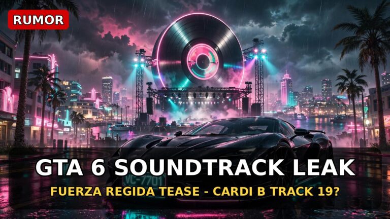 GTA 6 Soundtrack Leak: Fuerza Regida Tease Fuels Cardi B Rumour