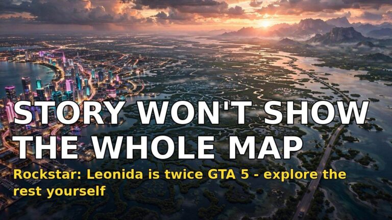 GTA 6 Story Won’t Reveal the Whole Map, Rockstar Says