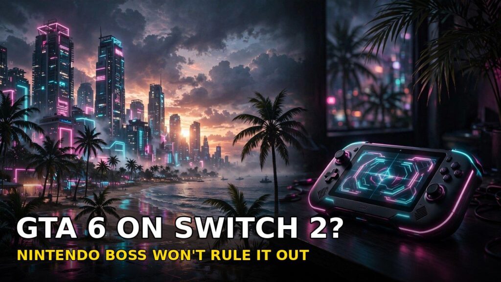 GTA 6 on Switch 2? Nintendo’s President Refuses to Rule It Out — Says It’s Rockstar’s Call