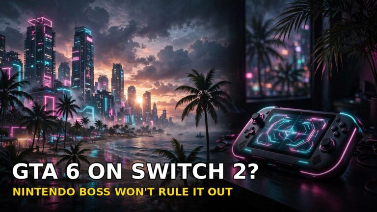 GTA 6 on Switch 2? Nintendo’s President Refuses to Rule It Out — Says It’s Rockstar’s Call