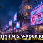 GTA 6 Brings Back Vice City FM and V-Rock: Two More Stations Spotted in Miami Billboards