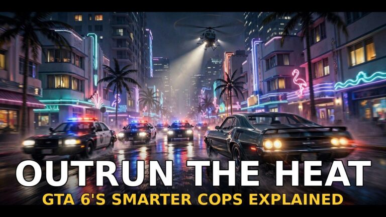 GTA 6 Wanted System Explained: Smarter Cops, Six Stars
