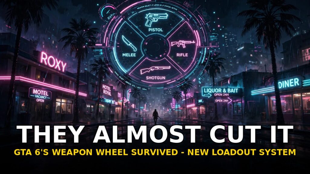 Rockstar Almost Cut GTA 6’s Weapon Wheel — New Loadout System Explained