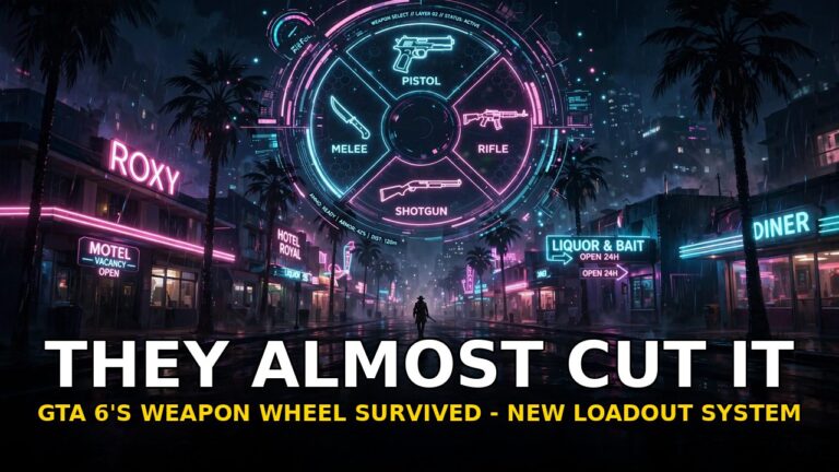 Rockstar Almost Cut GTA 6’s Weapon Wheel — New Loadout System Explained